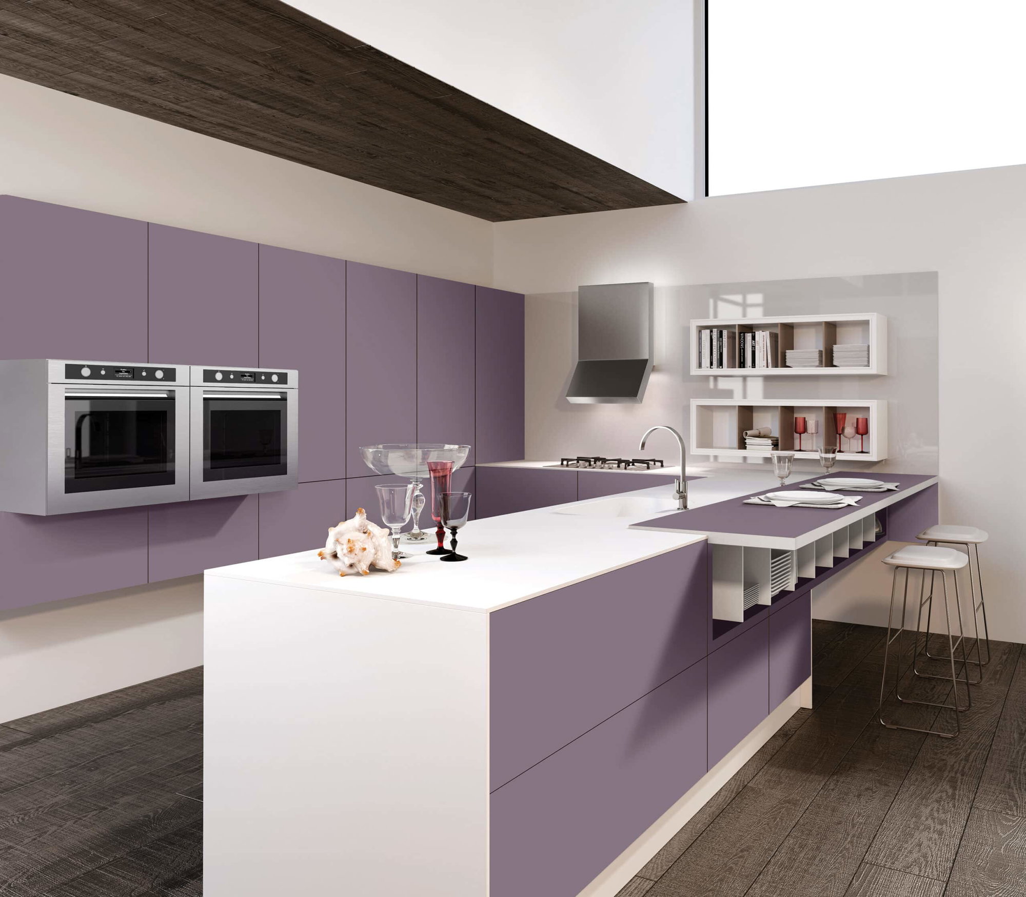 HPL plaatmateriaal AFX Violet