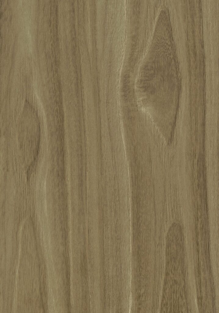Decoratief plaatmateriaal houtstructuur bruin detailscan