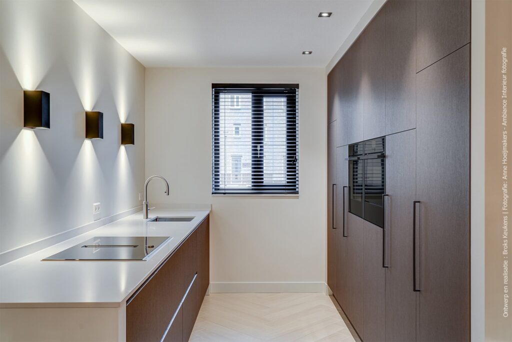 Moderne keuken met de uitstraling van luxe zijde