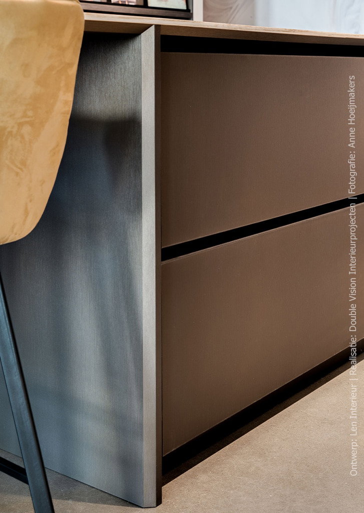 Keuken - FA84 Cheope, PAW009 Weathered Wood en FA84 Reflex