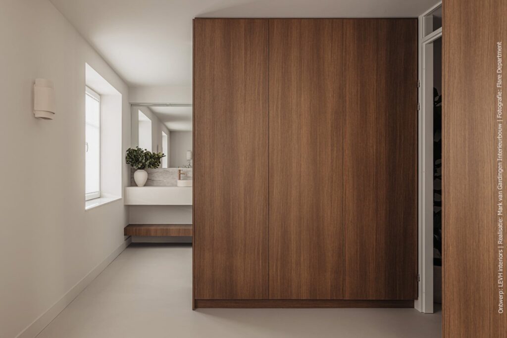 Sfeervolle badkamer in Japandi stijl