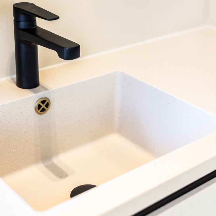 Inspiratiebeeld van solid surface waskom Wenen in decor DM3035 Dusted