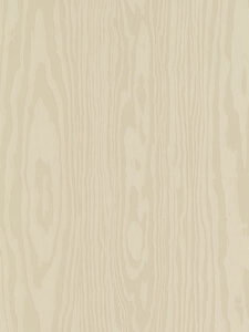 Detailafbeelding UB20 Millenium van Cleaf, decoratief plaatmateriaal met zachte vanillekleur en houtstructuur