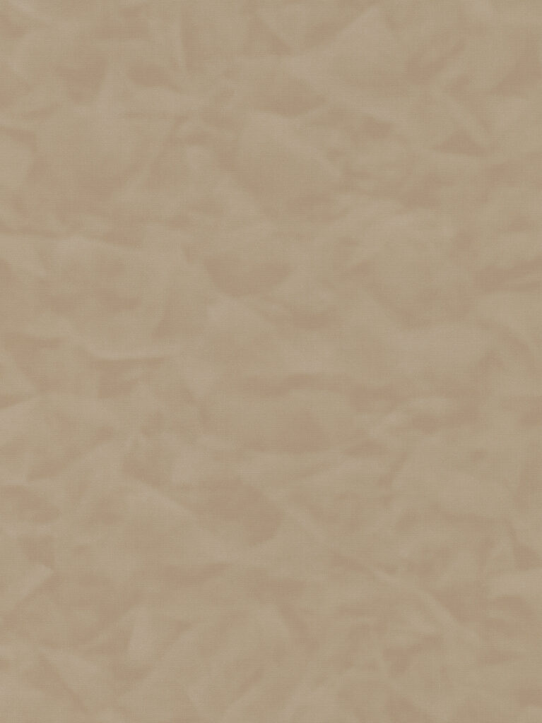 Detailafbeelding van decoratief plaatmateriaal met een lichte camelkleur en de beleving van gedrapeerd zijde, de FD62 Alpaca van Cleaf.