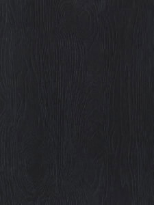 Detailafbeelding van decoratief plaatmateriaal met een donkere houtlook, de U129 Bruciato van Cleaf.